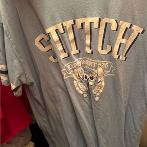 Stitch Blue Graphic T-Shirt